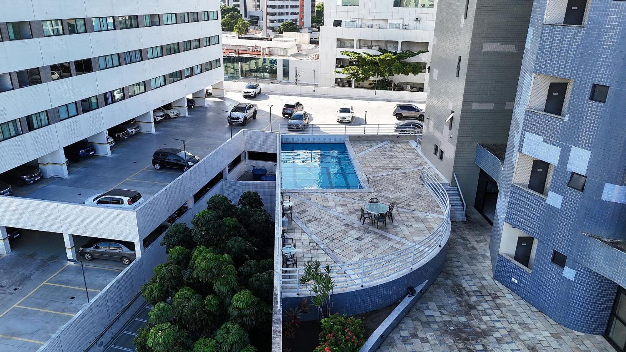 Flat No Condominio Metropolis - Ilha Do Leite 헤시피 외부 사진