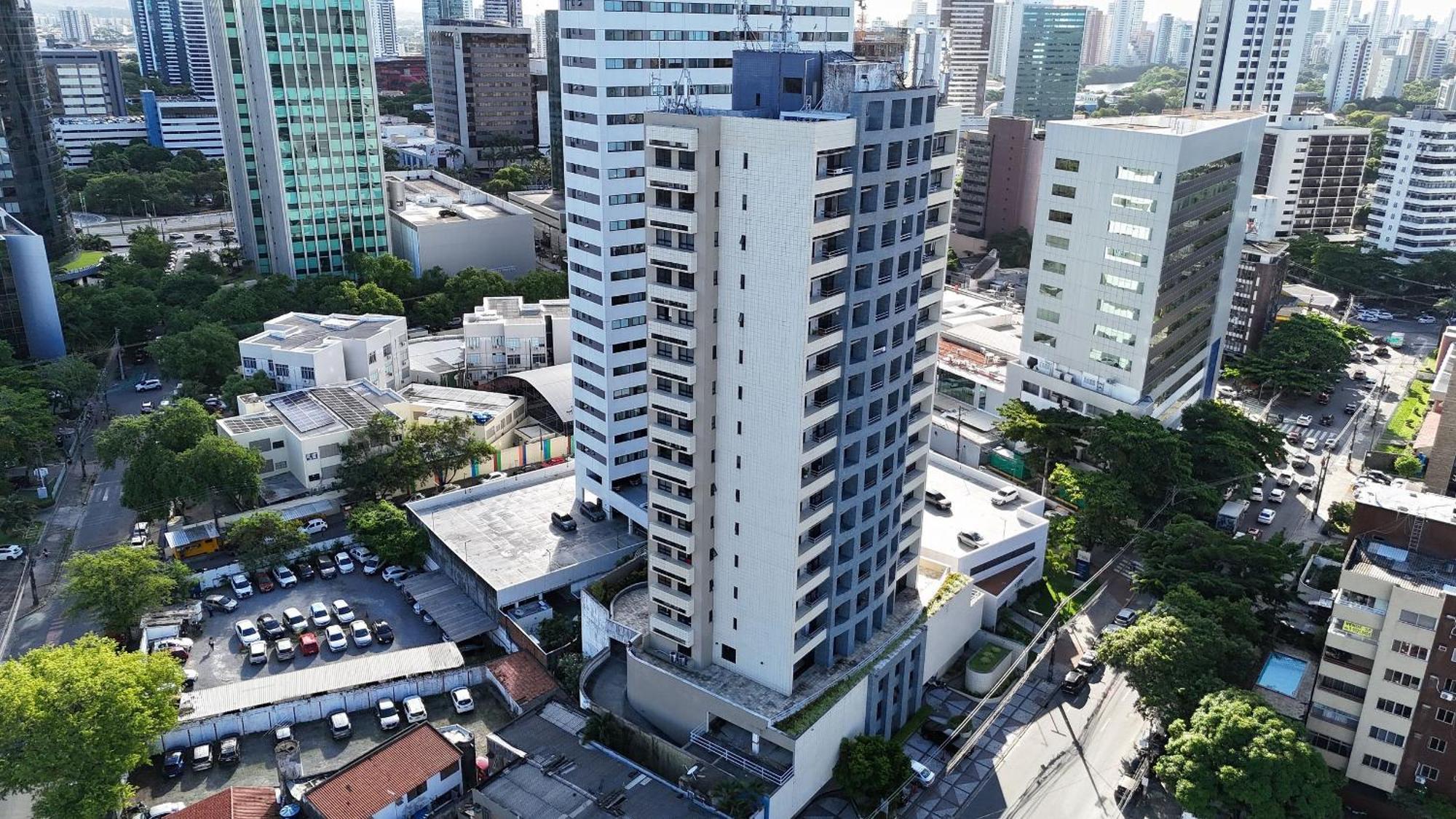 Flat No Condominio Metropolis - Ilha Do Leite 헤시피 외부 사진