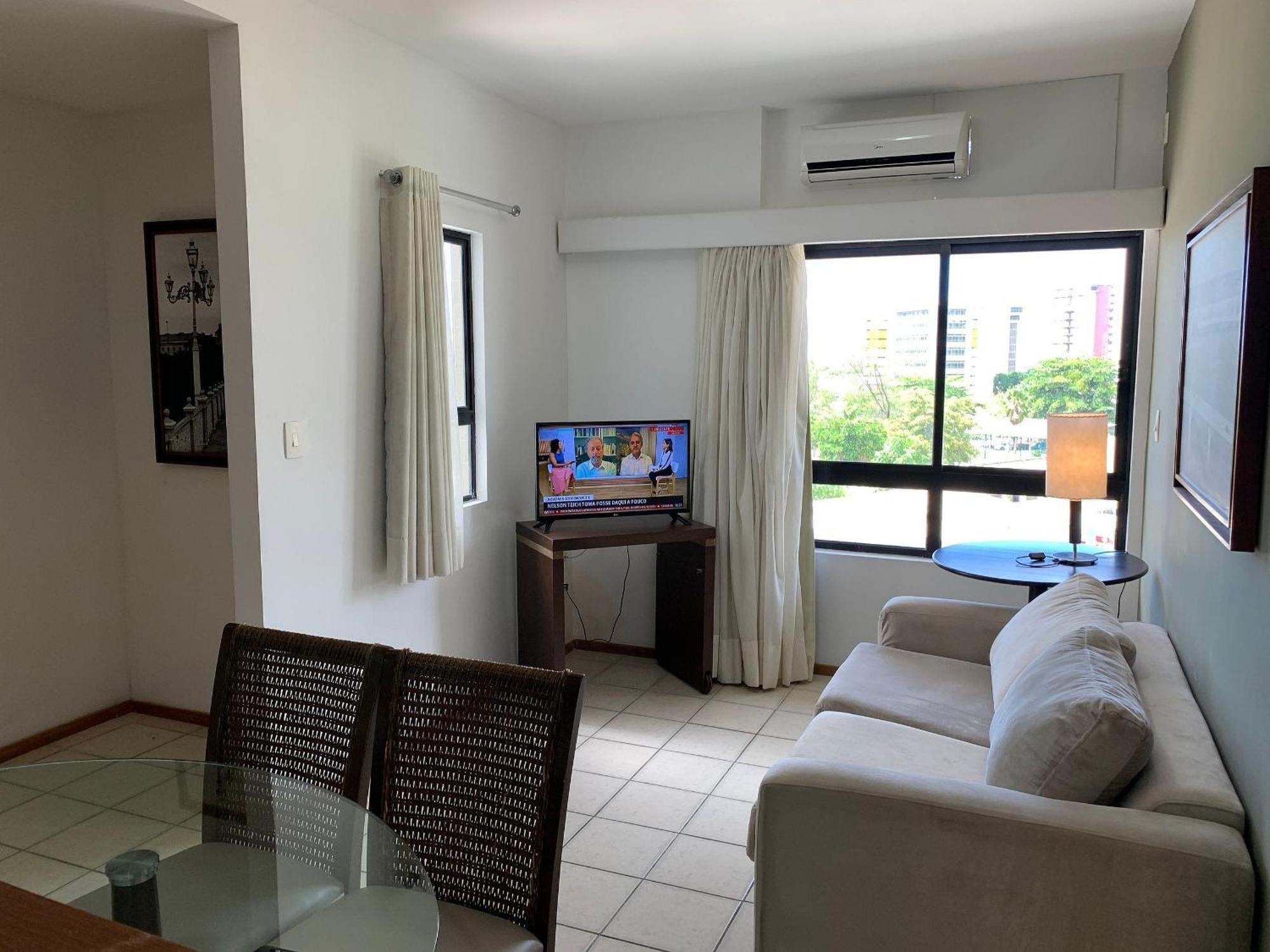 Flat No Condominio Metropolis - Ilha Do Leite 헤시피 외부 사진