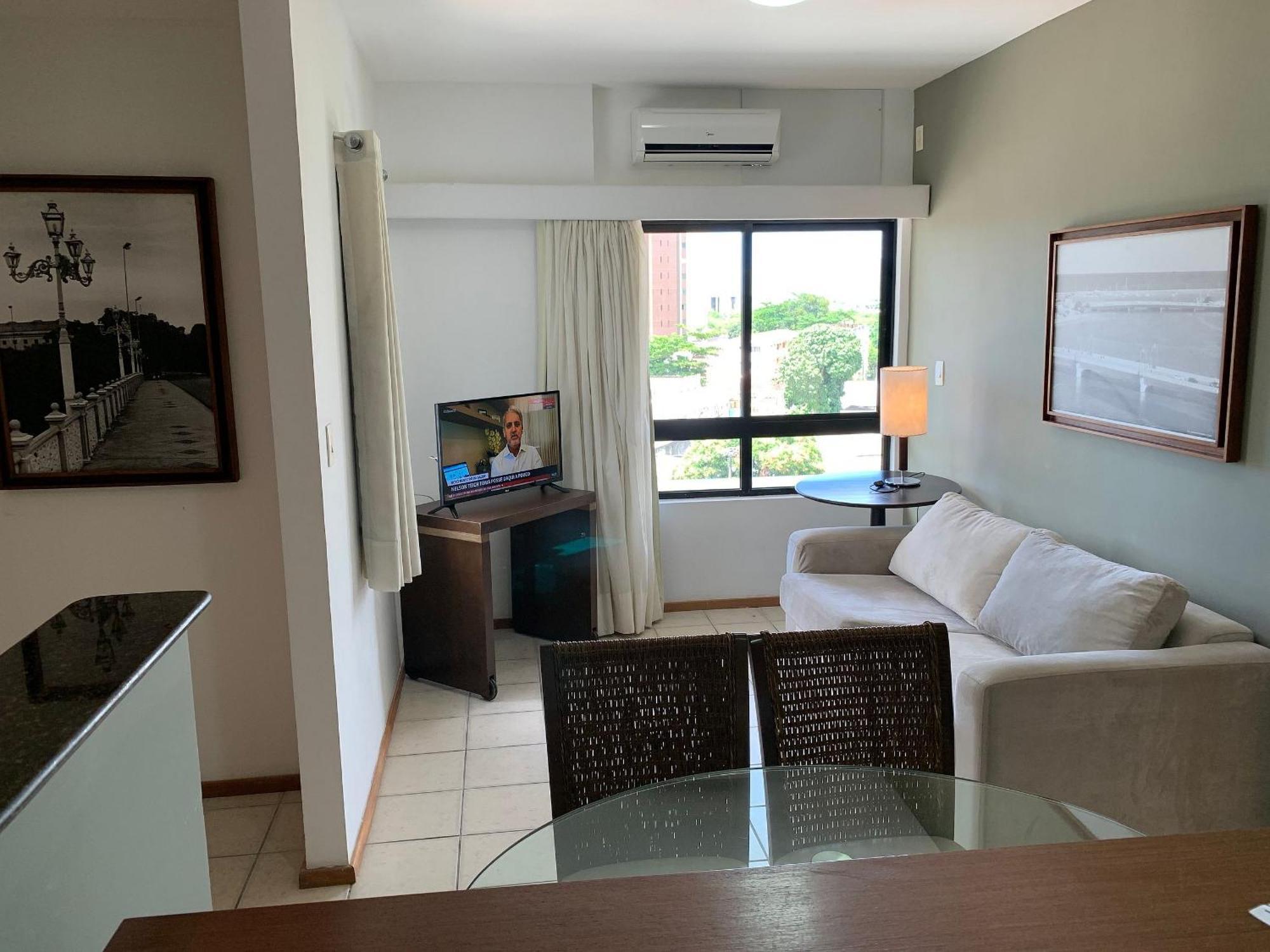 Flat No Condominio Metropolis - Ilha Do Leite 헤시피 외부 사진