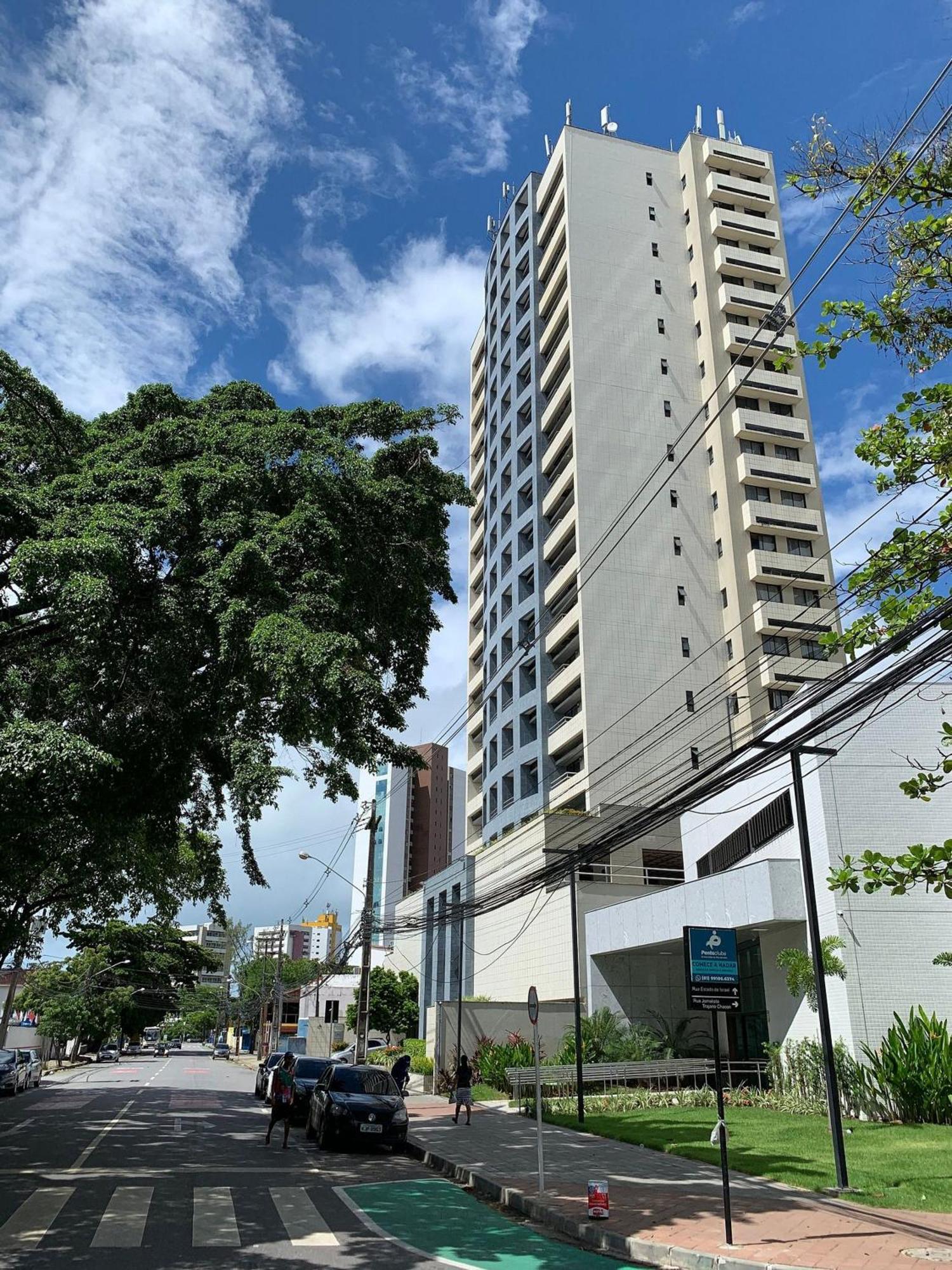 Flat No Condominio Metropolis - Ilha Do Leite 헤시피 외부 사진