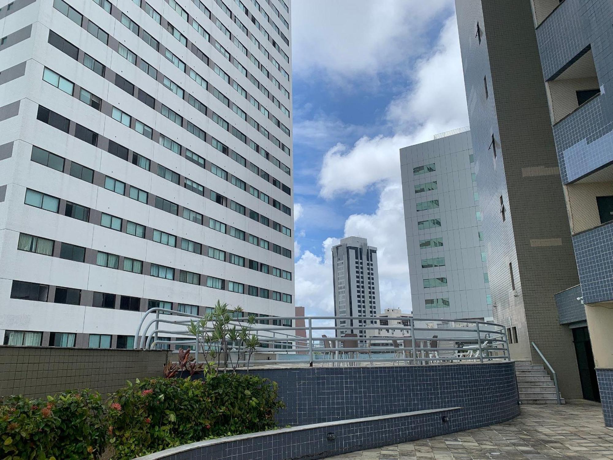Flat No Condominio Metropolis - Ilha Do Leite 헤시피 외부 사진